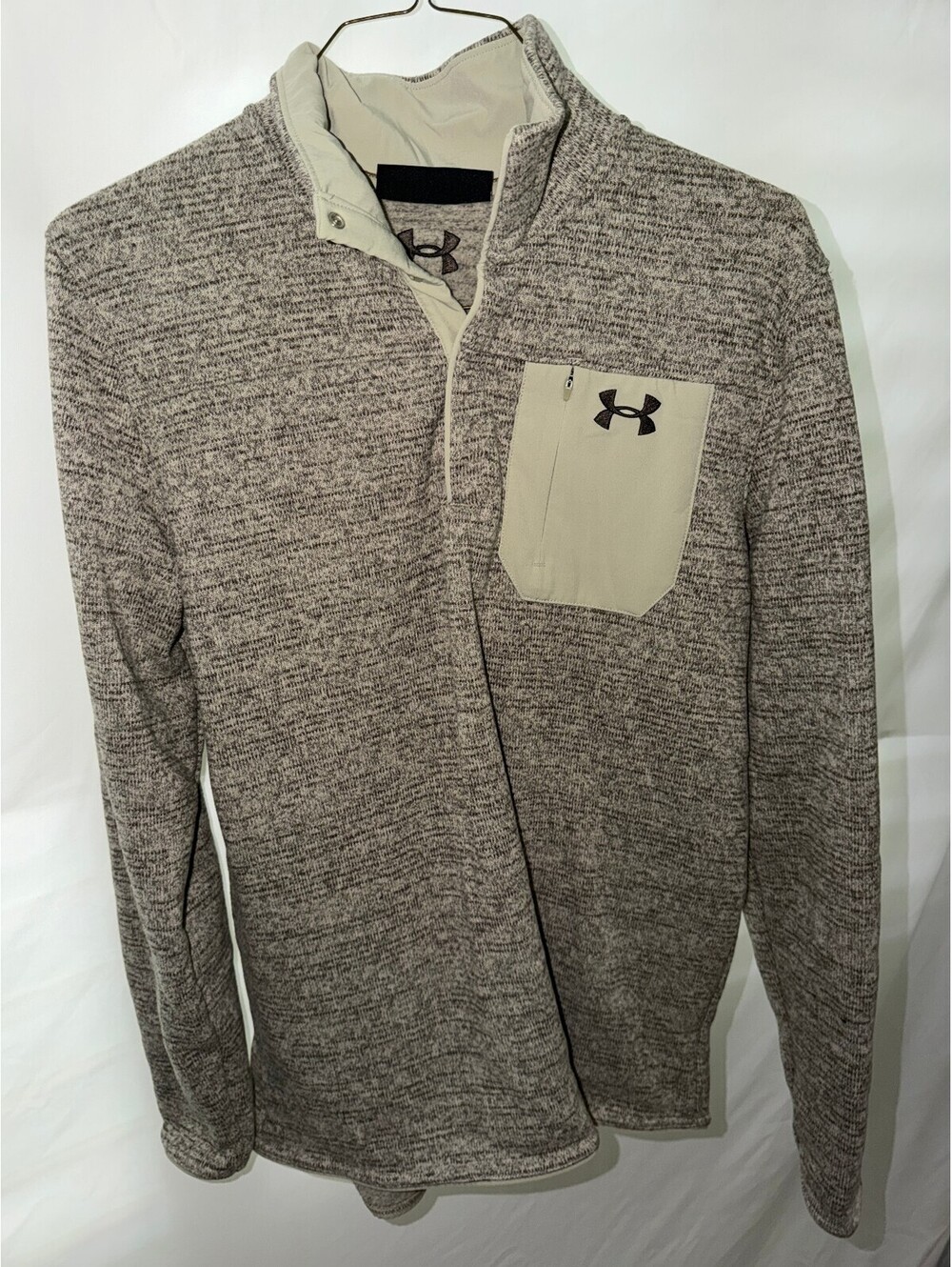 Under Armour Men's 2-Pack Quarter-Zip Pullovers Size Large - Picture 5 of 6